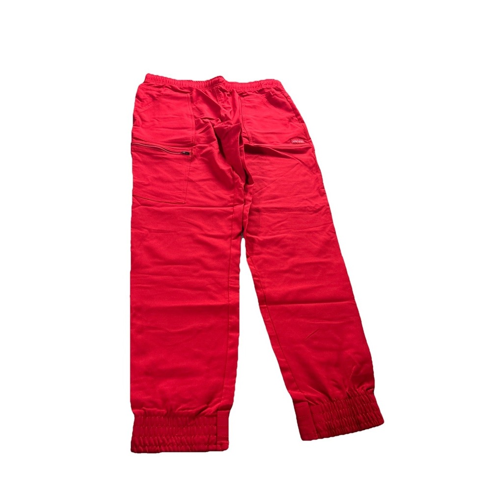 Cherokee Women's Scrubs Pants M Red Medical Uniform
